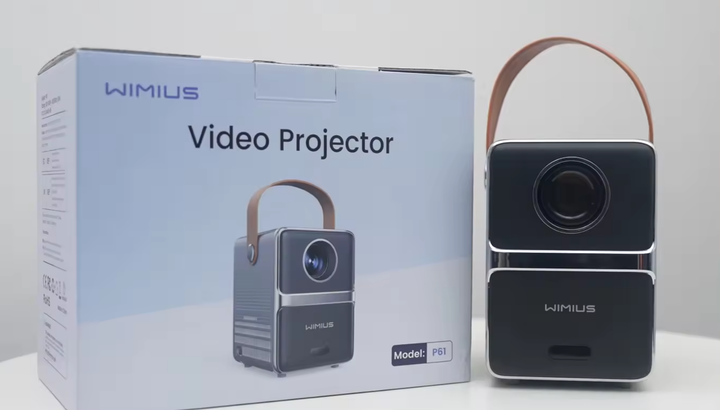 Проектор Wimius P61 HD 280 ANSI мультимедийный с Wi-Fi Bluetooth для домашнего кинотеатра и развлечений - изображение 15