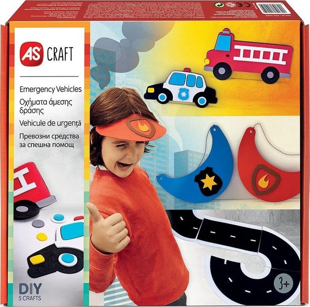 Іграшковий набір As Craft рятувальні машини 1038-31005 (5203068310059) - зображення 1