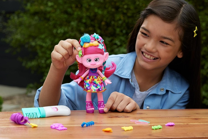 Іграшковий набір Mattel Trolls Band Together Queen Poppy HNF25 (194735138708) - зображення 4