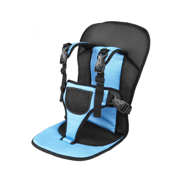 Детское бескаркасное автокресло от 9 мес до 4 лет Синее Multi Function Car Cushion/ Кресло автомобильное - Фото 1 Детское бескаркасное автокресло от 9 мес до 4 лет Синее Multi Function Car Cushion/ Кресло автомобильное - изображение 1