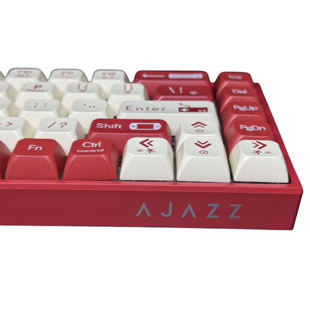 Клавиатура AJAZZ AK680 Red проводная,механическая, RGB-подсветка, Hot-Swap,68 клавиш - изображение 3
