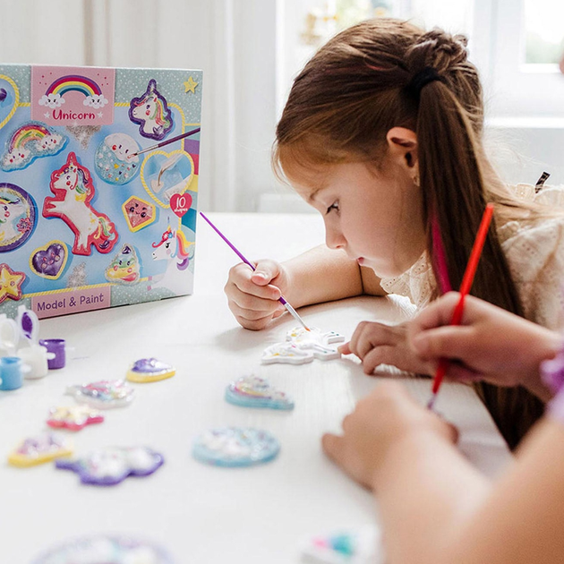 Zestaw kreatywny Totum do odlewów gipsowych z motywem jednorożca TT071759 (8714274071759) - obraz 3