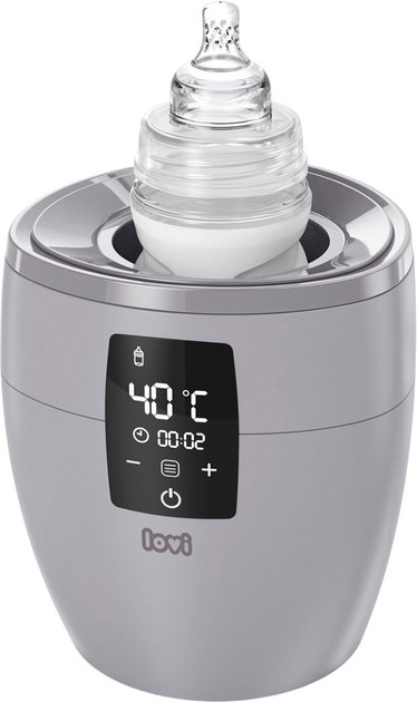 Підігрівач для пляшечок Lovi електричний Сірий (5901691817241) - зображення 2