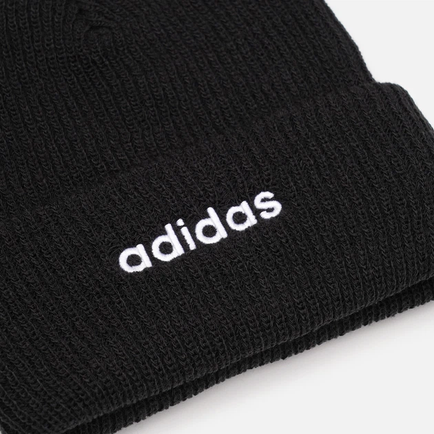 Шапка Adidas Clsc Beanie Cuf IY5261 OSFM 58 Чорна (4067896825410) - Фото 5 Шапка Adidas Clsc Beanie Cuf IY5261 OSFM 58 Чорна (4067896825410) - зображення 5