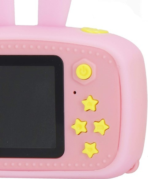 Дитячий фотоапарат Springos Full HD з картою 8 ГБ Рожевий KC0008 (5907719470719) - зображення 5