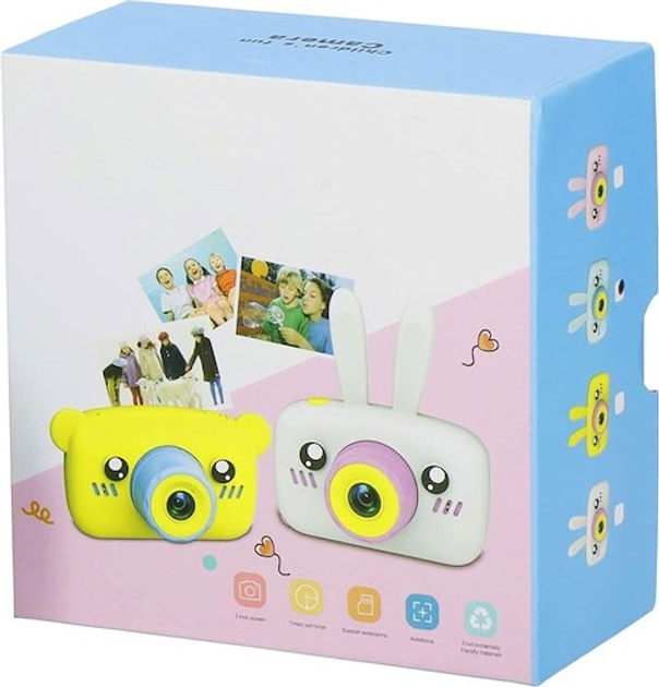 Дитячий фотоапарат Springos Full HD з картою 8 ГБ Рожевий KC0008 (5907719470719) - зображення 15