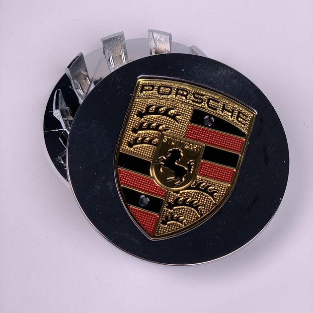 Колпачки (заглушки) в литые диски PORSCHE (Порше) 77 мм Черные CountryMan - изображение 3