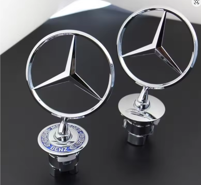 Эмблема прицел для Mercedes-Benz (Мерседес) Классик ХРОМ CountryMan - изображение 8