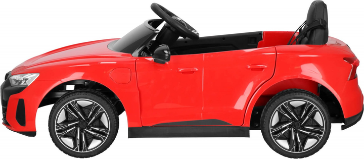 Samochód na akumulator Springos Audi z klaksonem Czerwony KC0013 (5907719483191) - obraz 4