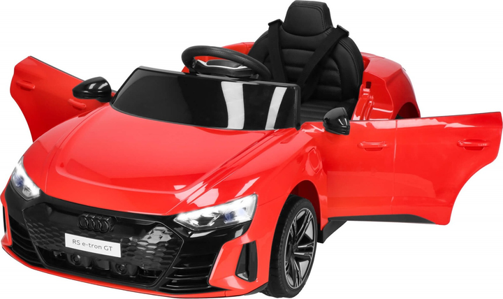 Samochód na akumulator Springos Audi z klaksonem Czerwony KC0013 (5907719483191) - obraz 6