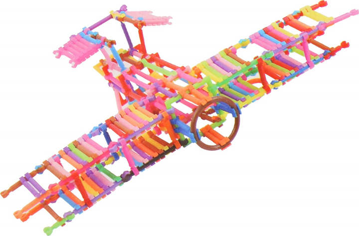 Конструктор Springos Трубки для будівництва 869 елементів (5907719490274) - зображення 4