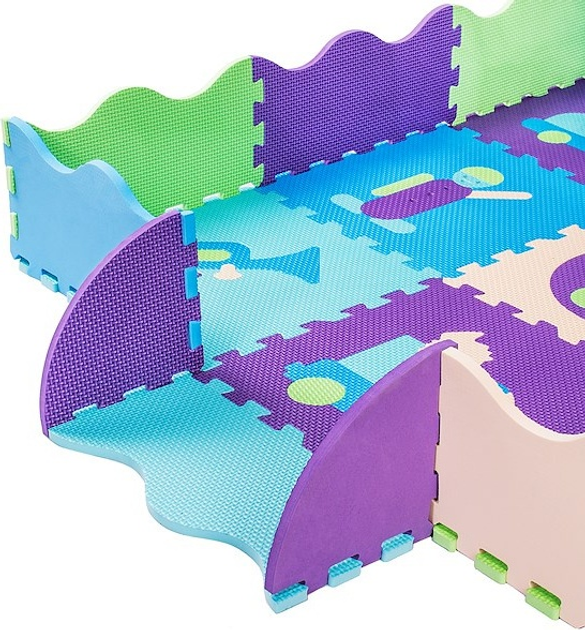 Килимок пазл Springos 90 x 90 см 77 eлементів (5907719403380) - зображення 9