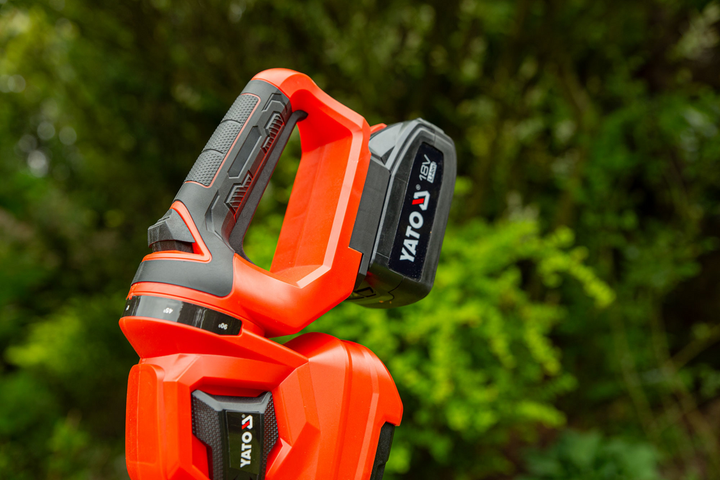 Кущоріз акумуляторний YATO Li-Ion 18 В 2 АГод 55 см (YT-828333) - зображення 7