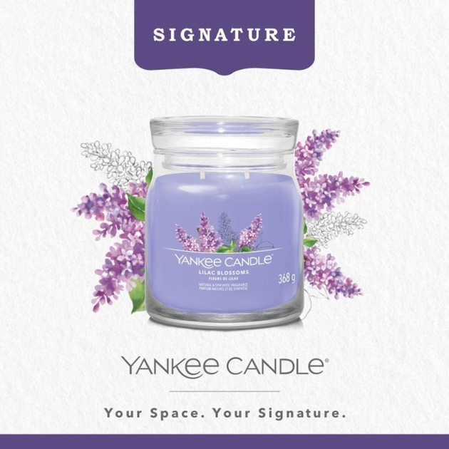 Ароматична свічка Yankee Candle Lilac Blossoms 368 г (5038581128962) - зображення 3