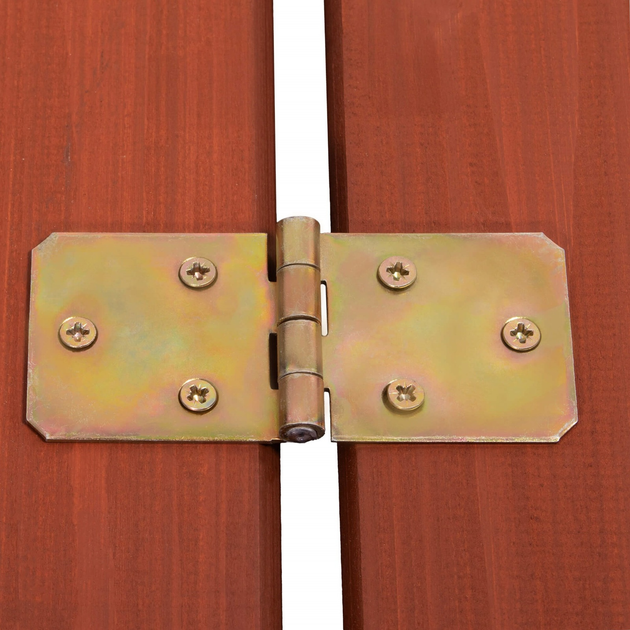 Дерев’яна пісочниця Springos з кришкою, лавочками, волокниною і тентом 100 x 100 см (5907719499345) - зображення 13