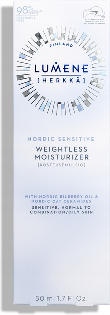 Krem nawilżający do twarzy Lumene Nordic Sensitive 50 ml (6412600828795) - obraz 2