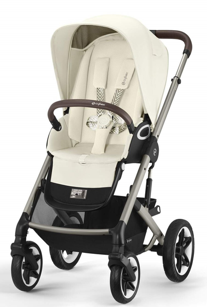 Прогулянкова коляска Cybex Gold Talos S Lux Seashell Beige (4063846318490) - зображення 2