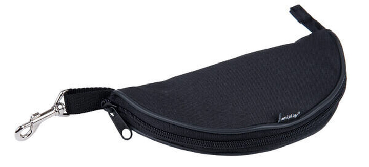 Складана дорожня поїлка Amiplay з текстильного матеріалу 0.45 л чорна (5907563274563) - зображення 2