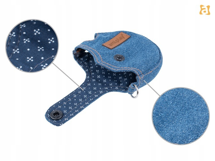 Obudowa na smycz Amiplay Denim Niebieska (5907563274969) - obraz 3