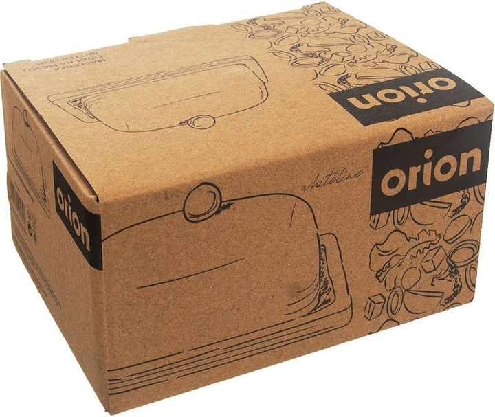 Маслянка Orion Whiteline порцелянова біла 16 x 13 x 8.5 см (8592381174347) - зображення 6