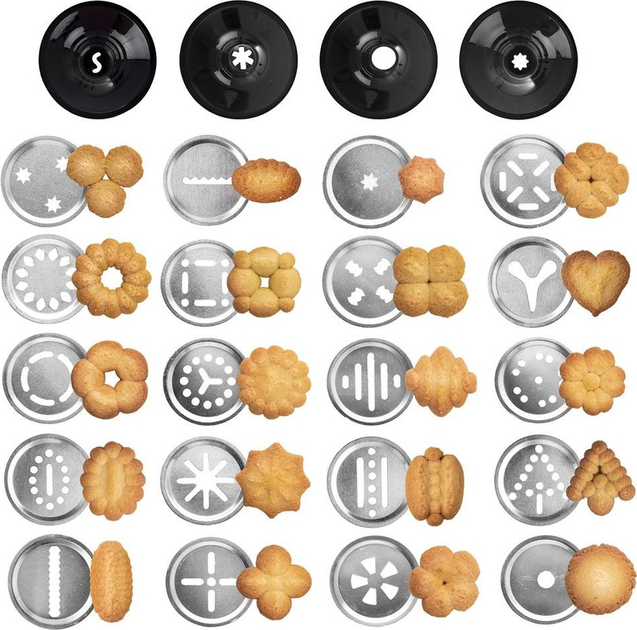 Maszynka dekorator do ciastek Orion (141743) 25 elementów (8592381053932) - obraz 2