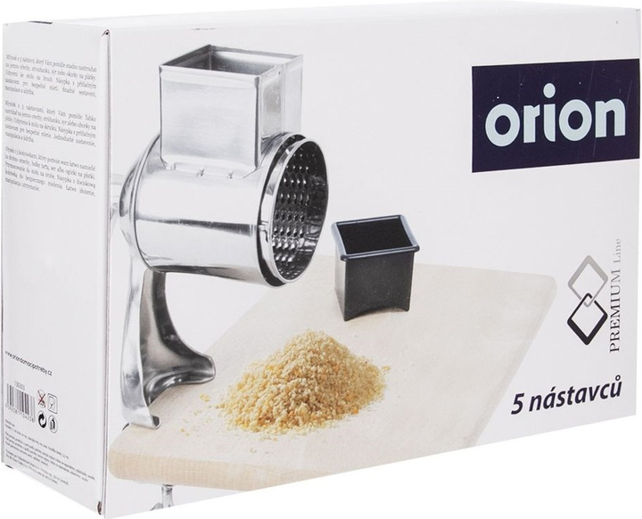 Maszynka do tarcia Orion 130303) 6 elementów (8592381104238) - obraz 5