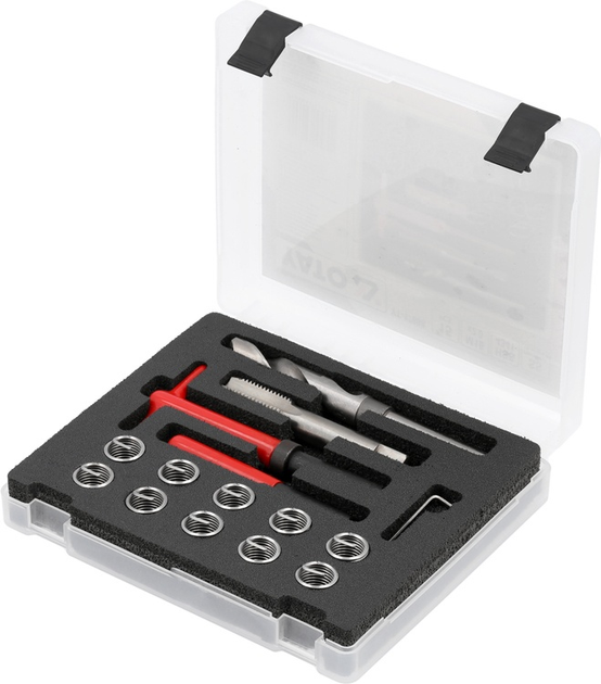 Zestaw do naprawy gwintów YATO M16 x 2 mm 15 szt. (YT-17688) - obraz 2