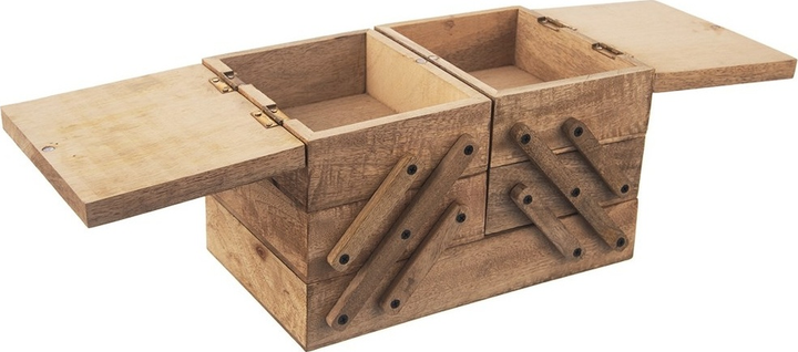 Niciarka Orion Mango drewniana (154058) 30.5 x 18 x 21 cm (8592381192891) - obraz 3