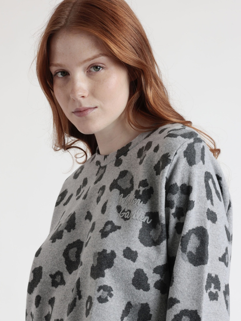 Piżama damska z długimi spodniami i długim rękawem Admas 56232 XL Szara (8433623634475) - obraz 4