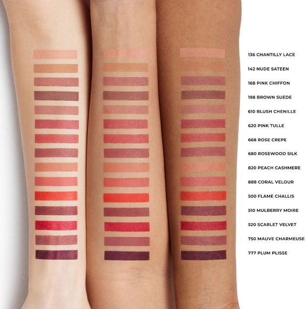 Помада для губ Laura Mercier Caviar Smoothing матова 143 Nude Sateen 3.8 г (194250066920) - зображення 3