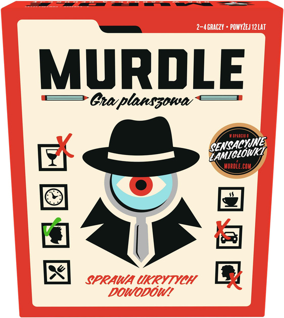 Настільна гра Goliath Murdle (8720077342859) - зображення 1