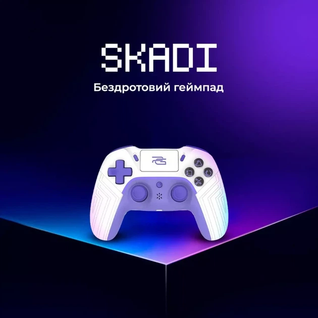 Беспроводной геймпад Proove Gaming Skadi white/purple (WGSK00022016) - изображение 5