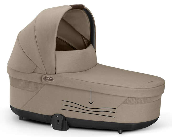 Люлька Cybex Gold Cot S Lux Stormy Blue (4063846478408) - зображення 6