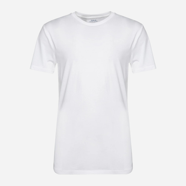 Набір футболок натільних чоловічих бавовняних Polo Ralph Lauren 714830304002 S 3 шт Чорний/Білий/Сірий (3616419658762) - зображення 8