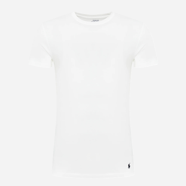 Набір футболок натільних чоловічих бавовняних Polo Ralph Lauren 714830304036 M 3 шт Сірий/Білий/Синій (3616852756865) - зображення 7