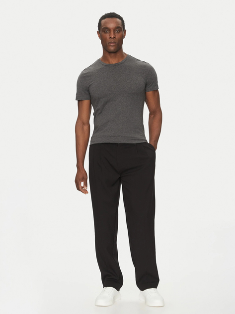 Набір футболок натільних чоловічих бавовняних Polo Ralph Lauren 714830304036 L 3 шт Сірий/Білий/Синій (3616852755318) - зображення 4