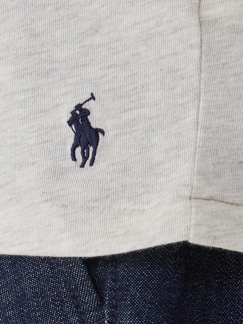 Набір футболок натільних чоловічих бавовняних Polo Ralph Lauren 714830304044 S 3 шт Чорний/Білий/Бежевий (3616853855338) - зображення 6