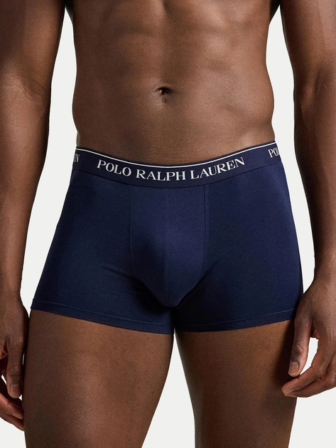 Zestaw majtek męskich typu bokserki Polo Ralph Lauren 714835885004 S 3 szt Granatowy (3616531384631) - obraz 2