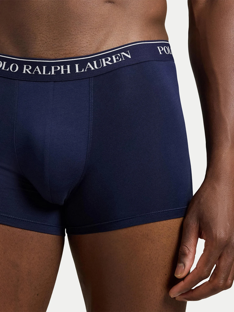 Zestaw majtek męskich typu bokserki Polo Ralph Lauren 714835885004 S 3 szt Granatowy (3616531384631) - obraz 4