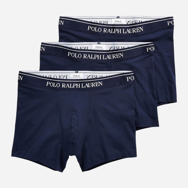 Zestaw majtek męskich typu bokserki Polo Ralph Lauren 714835885004 2XL 3 szt Granatowy (3616531384655) - obraz 1