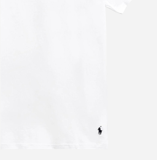Набір футболок натільних чоловічих великих розмірів бавовняних Polo Ralph Lauren 714835960002 XL 2 шт Білий (3616531385041) - зображення 5