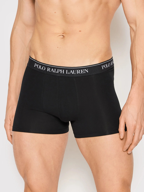 Zestaw majtek męskich typu bokserki Polo Ralph Lauren 714864292001 L 5 szt Czarny (3616533114519) - obraz 2