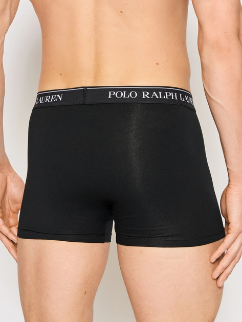 Набір трусів-боксерів чоловічих бавовняних Polo Ralph Lauren 714864292001 2XL 5 шт Чорний (3616533114557) - зображення 3