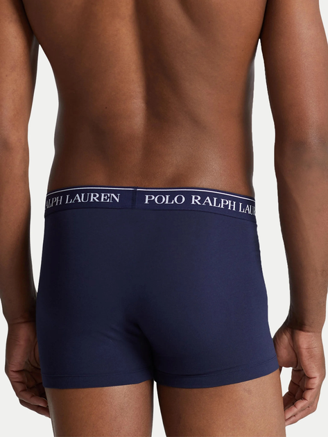 Набір трусів-боксерів чоловічих бавовняних Polo Ralph Lauren 714864292002 M 5 шт Різнокольоровий (3616533114571) - зображення 3