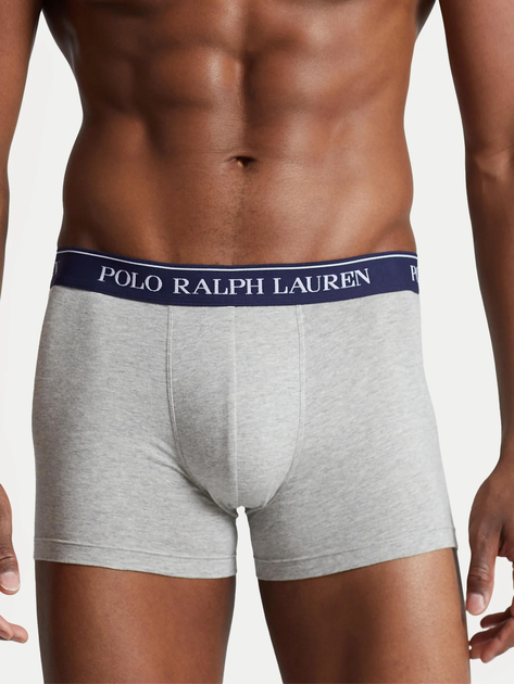 Набір трусів-боксерів чоловічих бавовняних Polo Ralph Lauren 714864292002 M 5 шт Різнокольоровий (3616533114571) - зображення 4