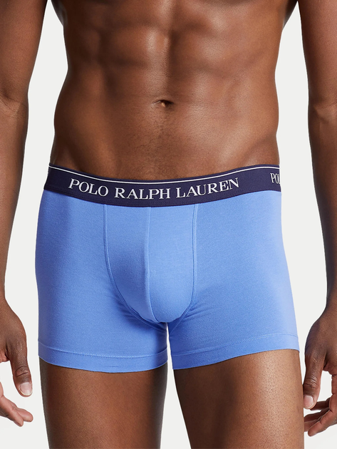 Набір трусів-боксерів чоловічих бавовняних Polo Ralph Lauren 714864292002 M 5 шт Різнокольоровий (3616533114571) - зображення 5
