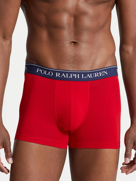 Набір трусів-боксерів чоловічих бавовняних Polo Ralph Lauren 714864292002 2XL 5 шт Різнокольоровий (3616533114601) - зображення 7