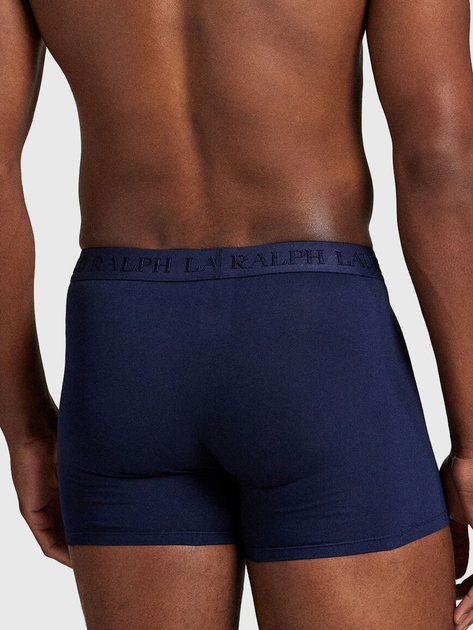Zestaw majtek męskich typu bokserki Polo Ralph Lauren 714966105001 L 3 szt Granatowy/Niebieski/Błękitny (3616852287215) - obraz 3