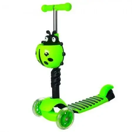 Детский самокат Best Scooter 5в1 Божья коровка Синий - Фото 13 Детский самокат Best Scooter 5в1 Божья коровка Синий - изображение 13