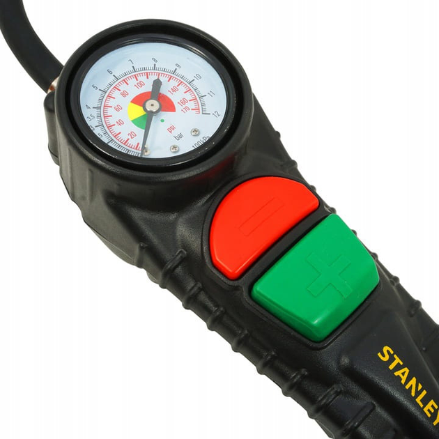 Pistolet do pompowania Stanley 10 bar z manometrem (150703XSTN) - obraz 5